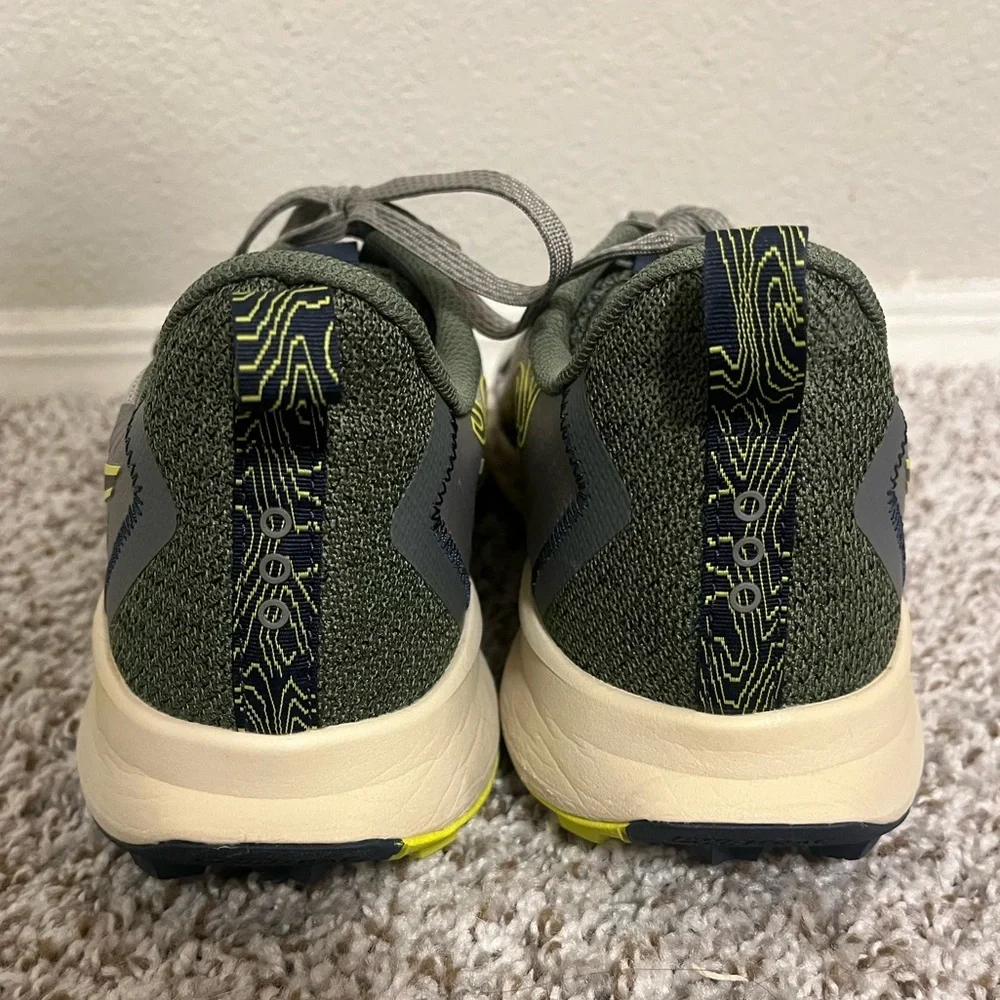 Saucony Peregrine 15 Trail Running Shoes in Ridge/Olivine Men’s Size 13